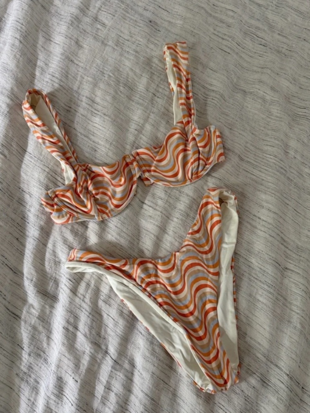 LSpace x Hanna Montazami Bikini Set in Saltwater Swirl